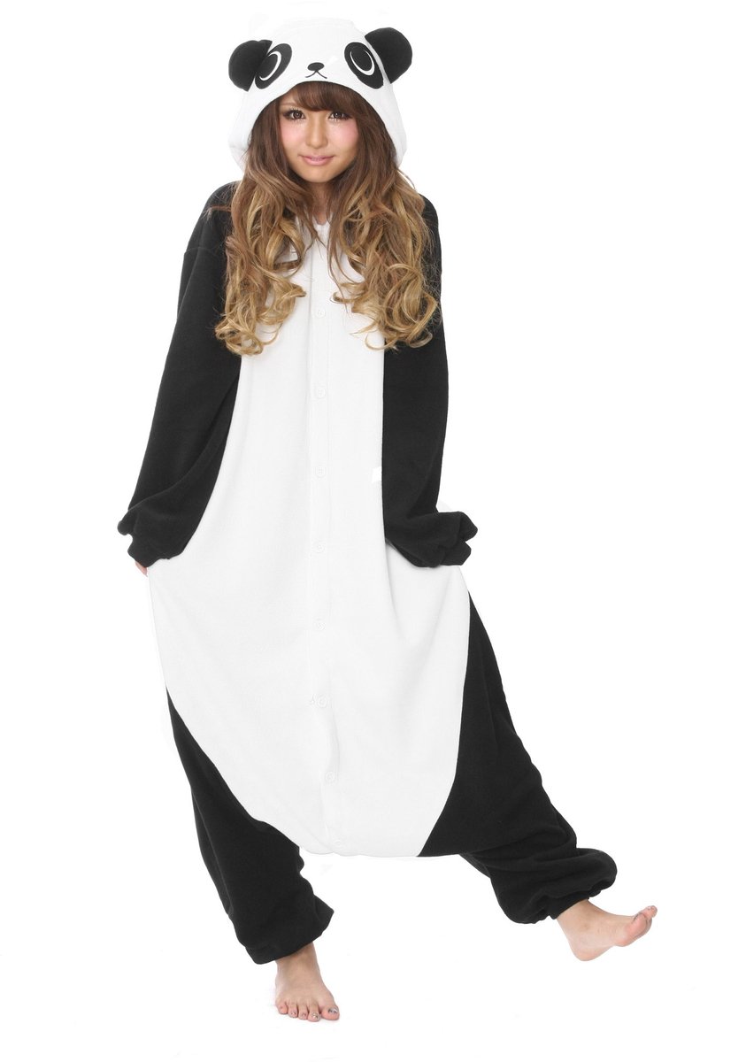 Panda Kigurumi Kostuum