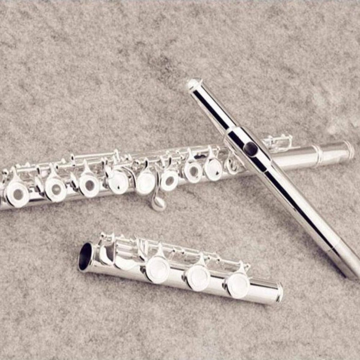 Fluit wit koper opening C sleutel 17 gat muziekinstrument accessoires