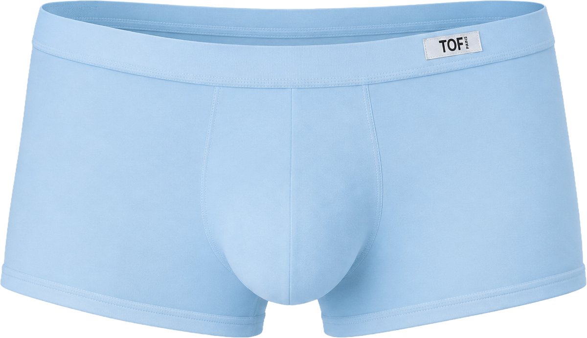 TOF Paris Mon Amour Microfiber Trunk Blue - MAAT L - Heren Ondergoed - Boxershort voor Man - Mannen Boxershort