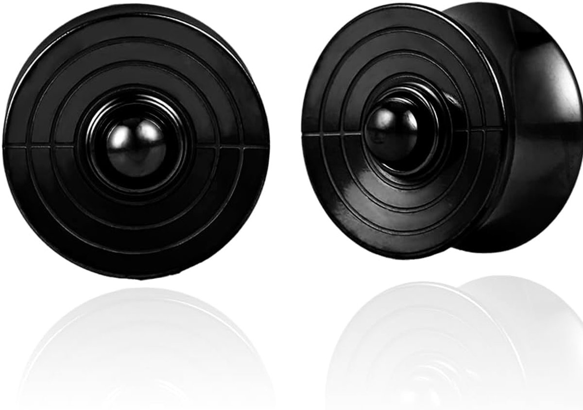 Oorstretcher van roestvrij staal, double flared flesh tunnel oor gauges stretching piercing lichaamssieraad 8-16 mm