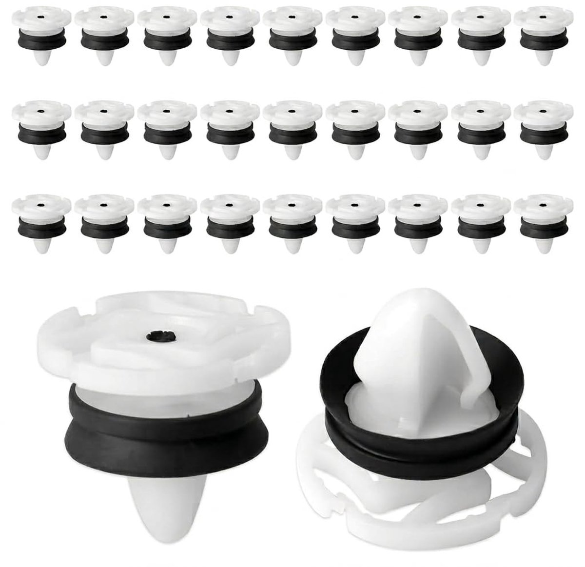 Clips 7703077476, nylon kunststof bevestigingsclips voor autodeur binnenbekleding, compatibel met Peugeot 308 Citroen DS4 Renault Megane 3 Laguna 3