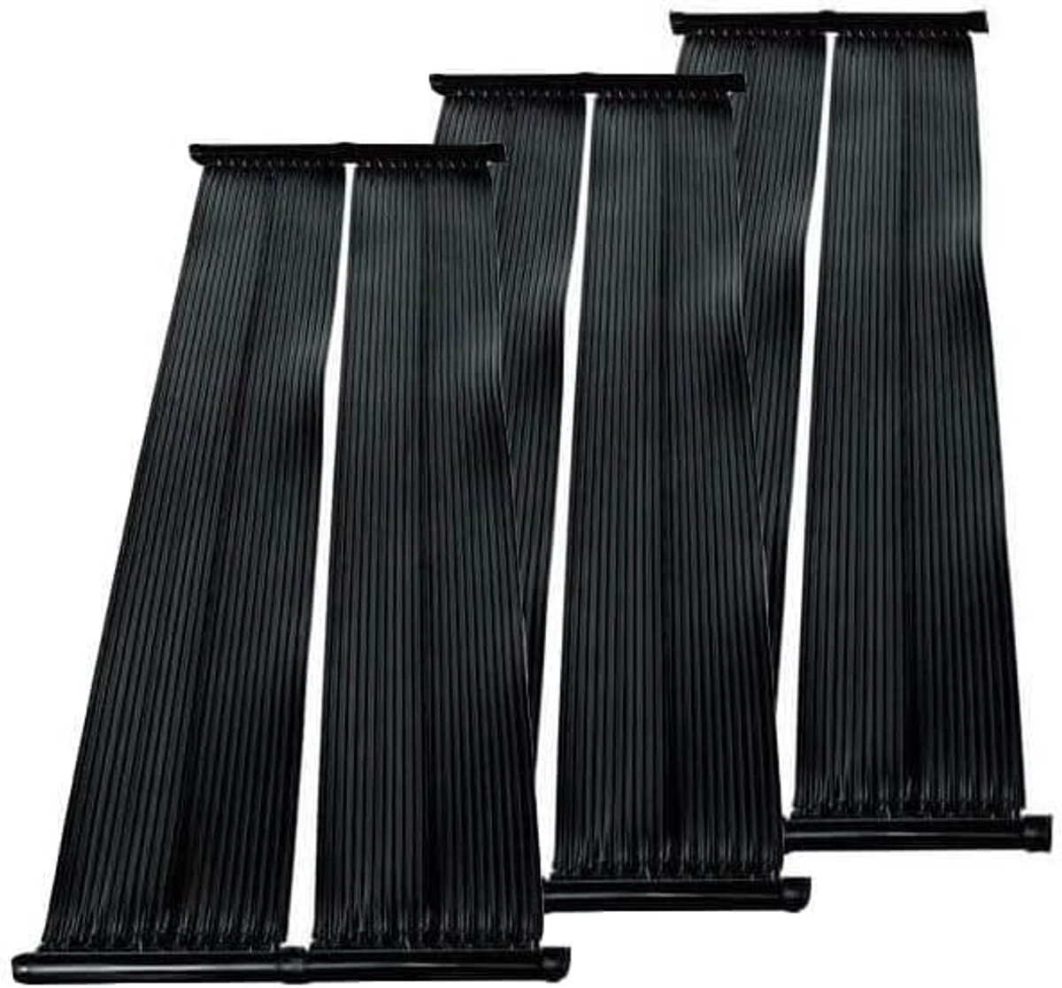 Solar collectors set 3 stuks 300 x 68 cm - voor grotere zwembaden - verwarmt met zonne-energie - SnelShoppen