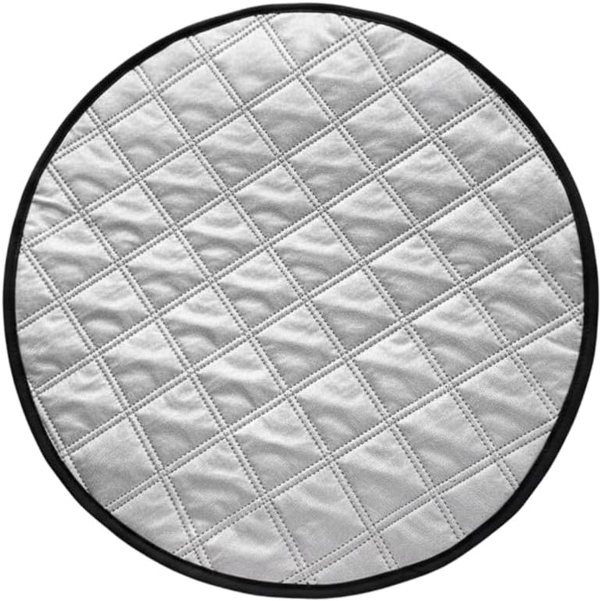 Stuurhoes 3-laags Isolatie, 43 x 43 cm Stuurhoes UV-bescherming, Lichtgewicht Opvouwbare Hittebestendige Stuurwielhoes, voor Auto, Dagelijks Gebruik en Parkeerplaats Buiten