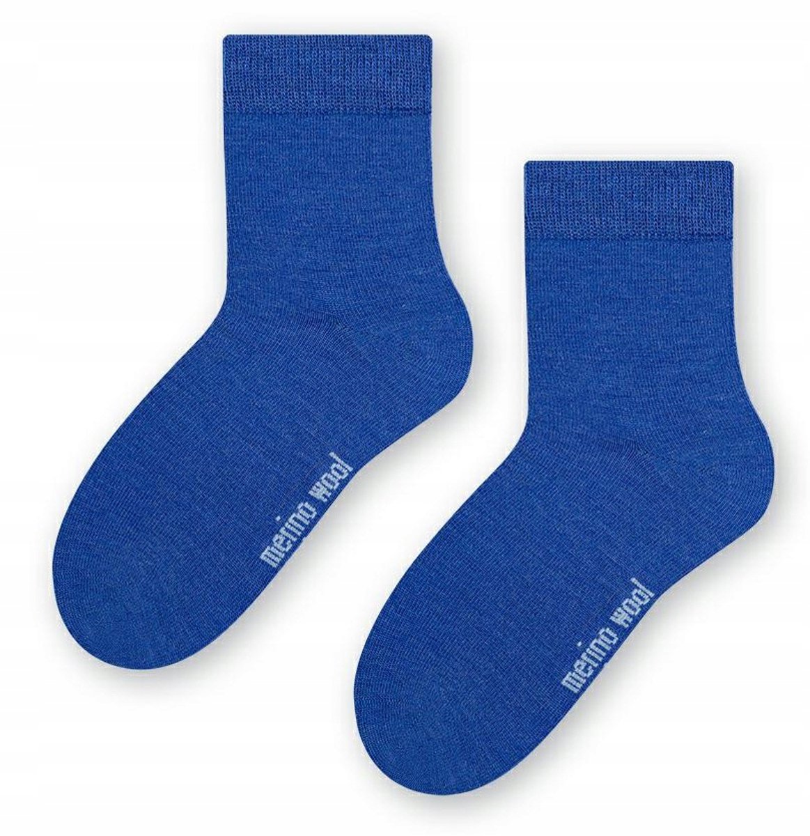 Merino Wol Thermoactieve Sokken Blauw Maat 20-22