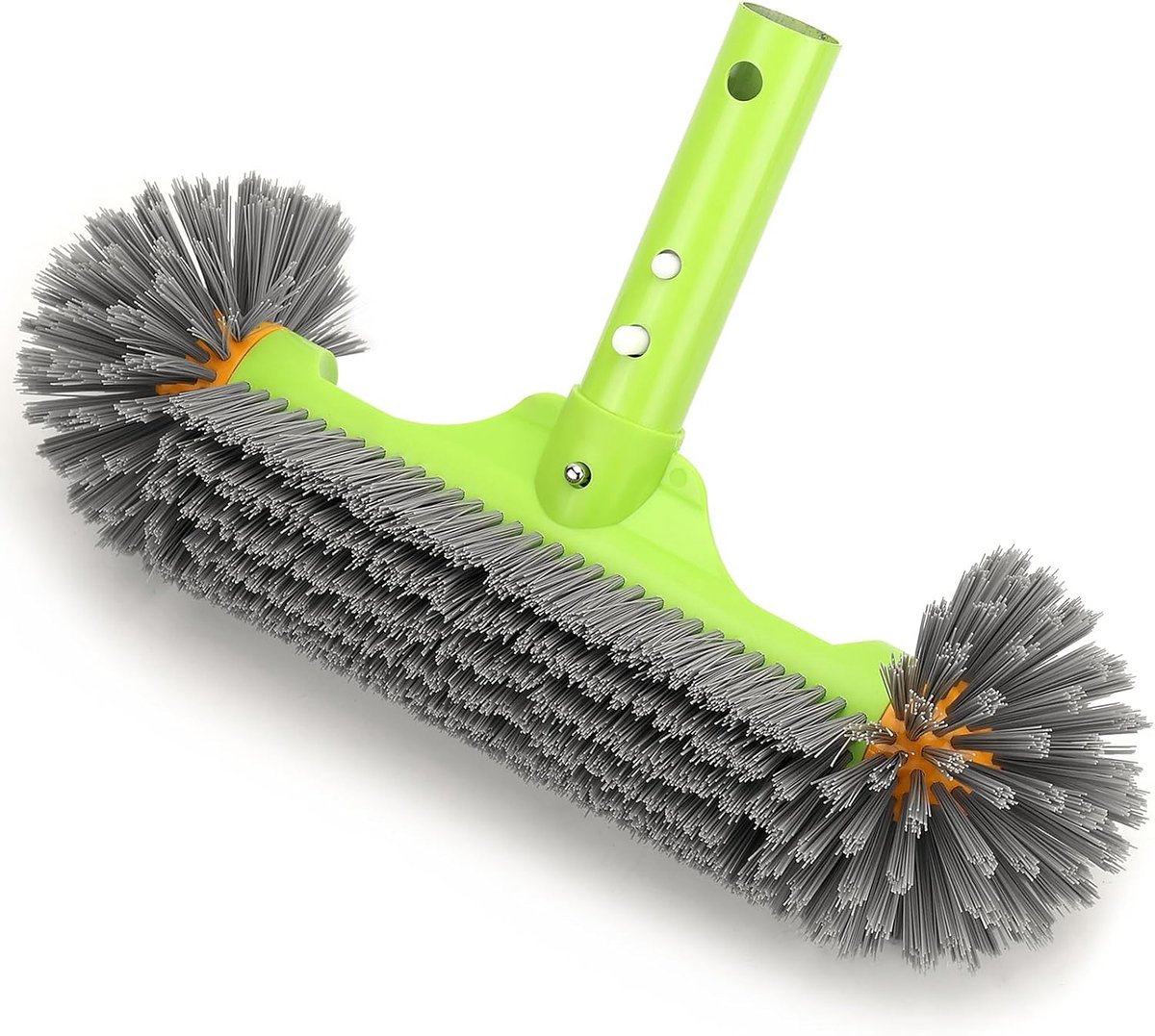Zwembadborstel 33 cm - zwembadreinigingsborstel - EZ-clip - ideaal voor zwembadwand en zwembadvloer - ShopVlot