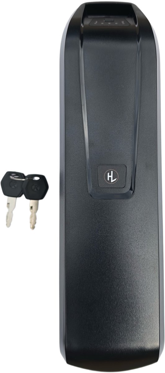 OUXI E-bike Accu 48V 15,6Ah 748,8Wh – Vervangende Fietsaccu met Slot en 2 Sleutels – Zwart