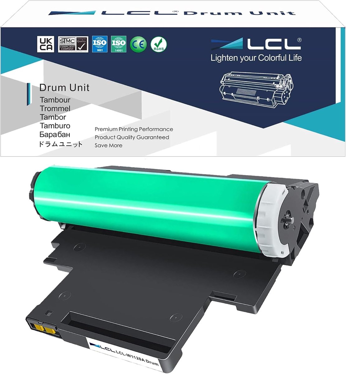 LCL Drum W1120A - Compatibel met HP 120A - 16.000 pagina's - Hoge kwaliteit afdrukken - ShopVlot