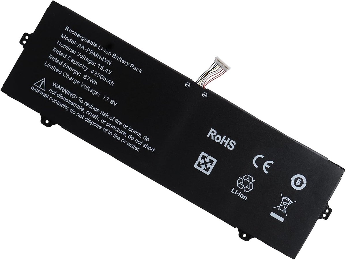 Accu voor Samsung Galaxy Book Pro 360 15 Inch - Lithium-ion - 67 Wh - Betrouwbare vervanging - ShopVlot