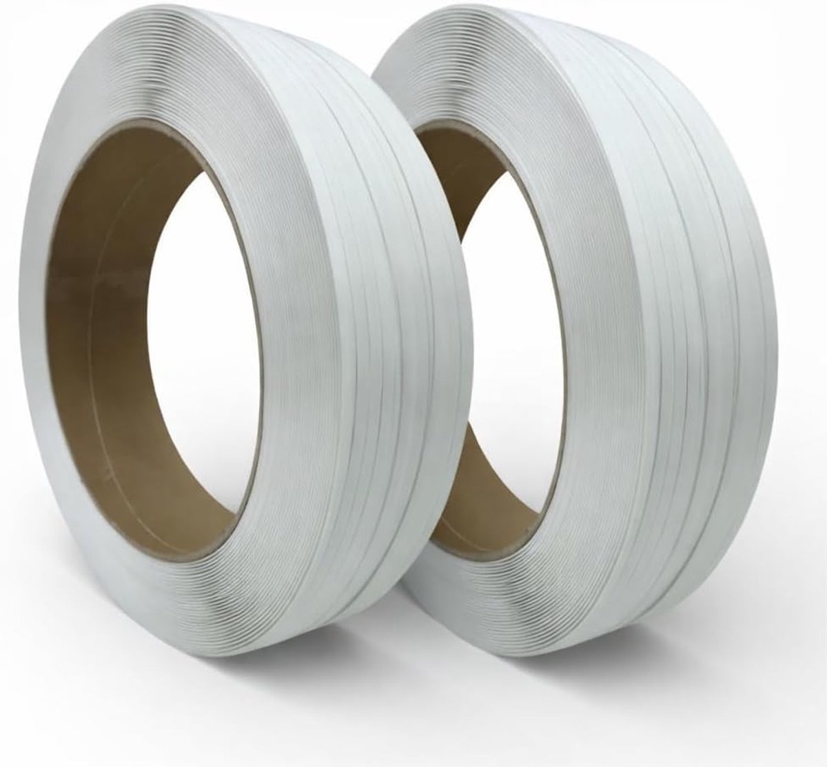 Omsnoeringstape set van 2 - 12 mm x 0,8 mm - scheurvast - betrouwbare palletbeveiliging - ShopVlot