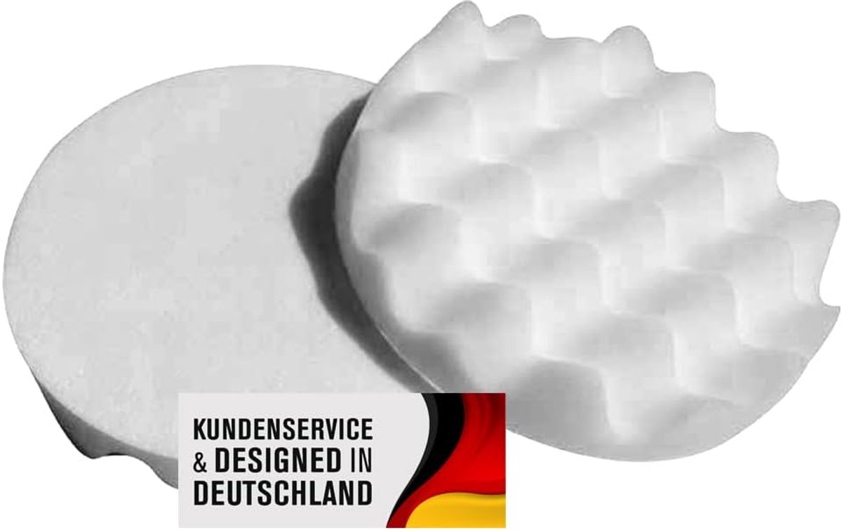 Polijstspons 180 mm - Velcro - Diverse hardheden - Ideaal voor polijstmachine - ShopVlot