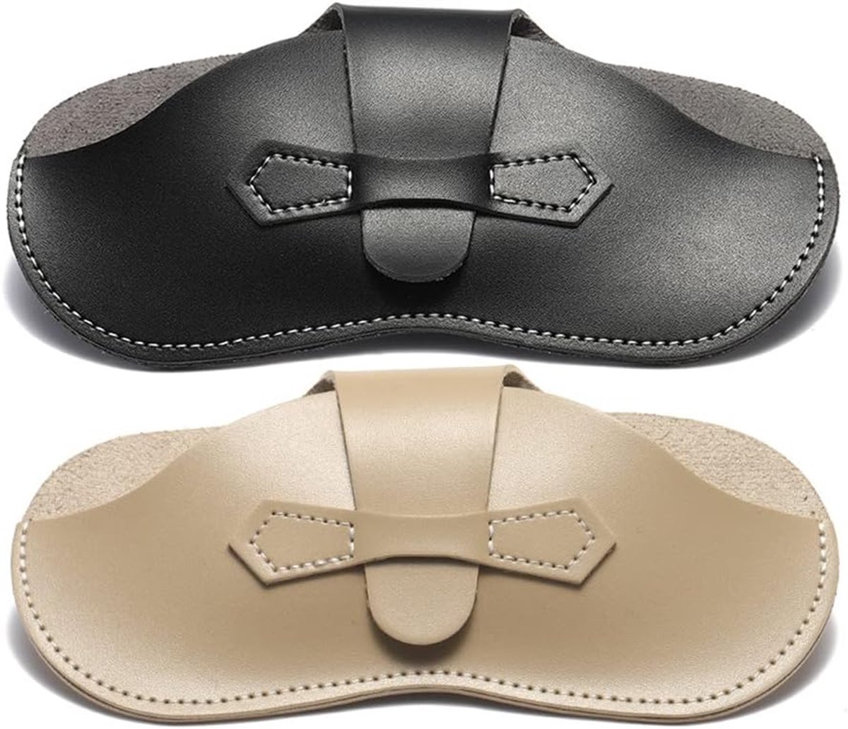 Glazen etui soft - PU leer - Multicolor - Voor zonnebrillen en leesbrillen - ShopVlot