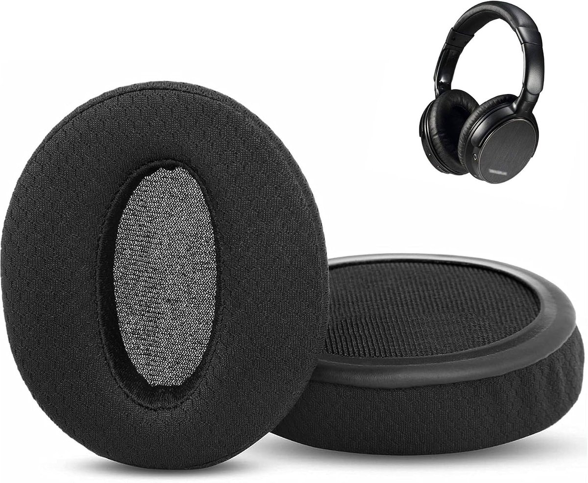 Oorkussens vervangingspad - ademend materiaal - hoogwaardig schuim - optimaal comfort - ShopVlot