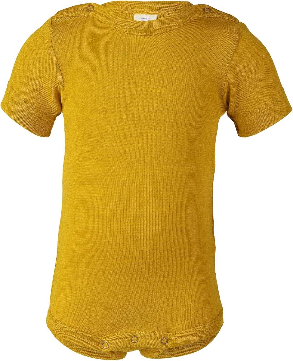Body suit 62-68 cm - biologisch wol en zijde - ademend en warm - ideaal voor de gevoelige huid - ShopVlot