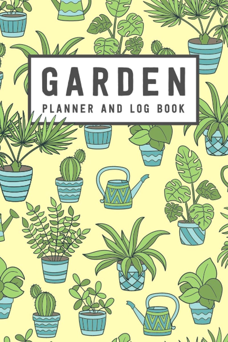 Tuinen planner en logboek - spiral - voor het bijhouden van tuininformatie - ideaal voor enthousiaste tuiniers - ShopVlot