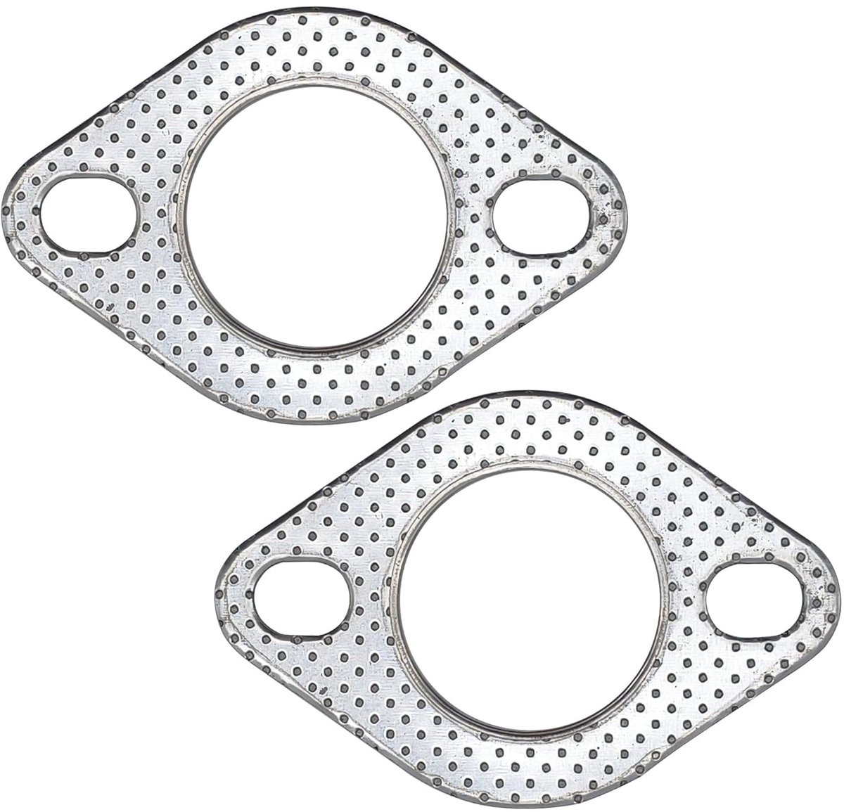 Uitlaatpakking 50mm - Hoogtemperatuur grafiet - 2 stuks met vuurring - Perfecte pasvorm voor 2 inch systemen - ShopVlot