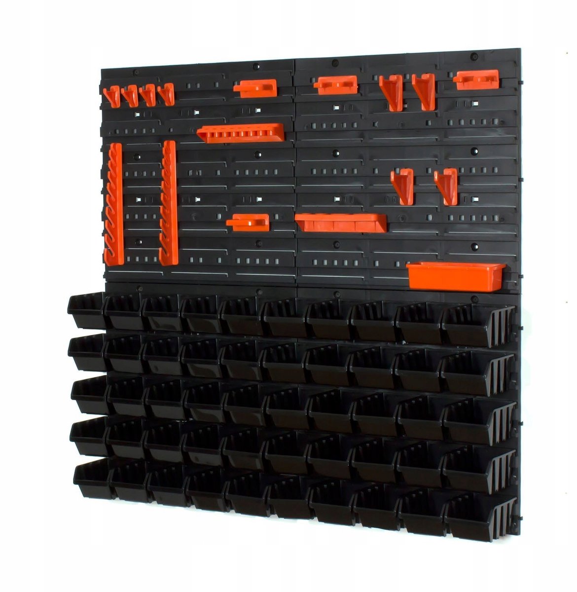 Gereedschapswand 80x80cm met 50 Bakjes - Werkplaats Organizer