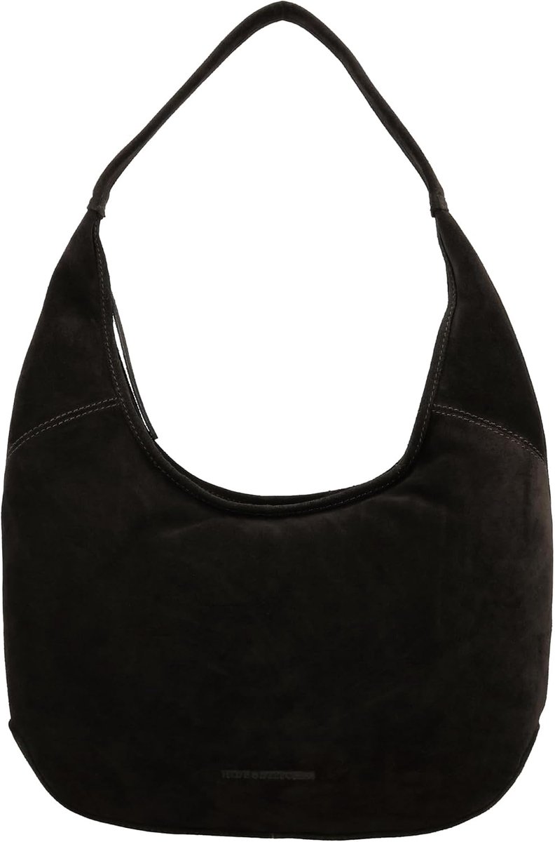 Schoudertas 100% Leer - Crossbody Tas Met Rits - Pocket Voor Mobiele Telefoon - Ideaal Voor Dagelijks Gebruik - ShopVlot