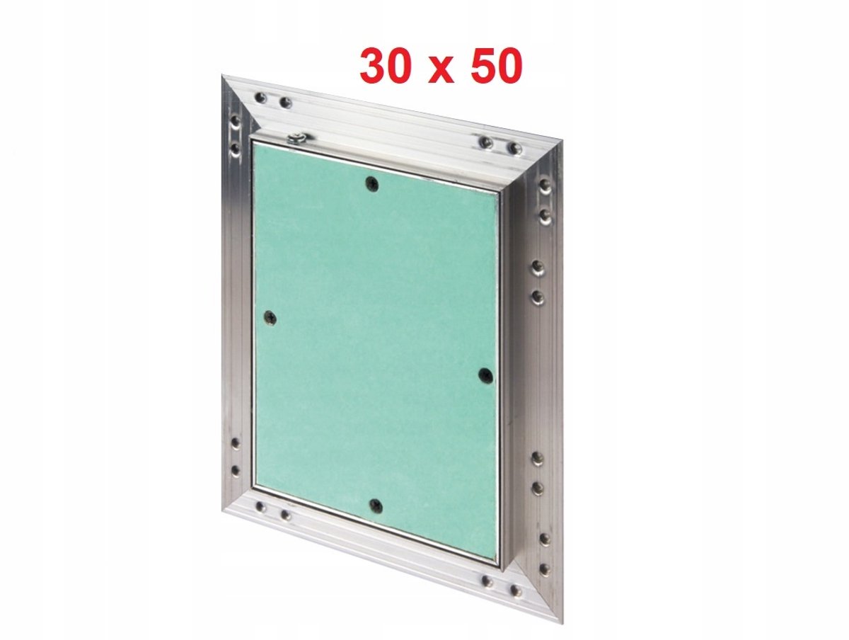 Merkloze Inspectieluik 300x500mm - Aluminium & Gipsplaat