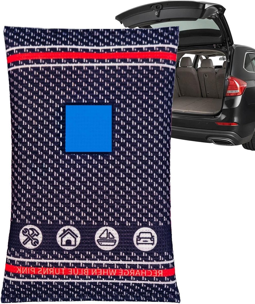 Luchtontvochtiger Auto - Vochtabsorber Droger - Vocht Bestrijden - Herbruikbaar Lekvrij - 13 x 9 x 3 cm - Niet gespecificeerd
