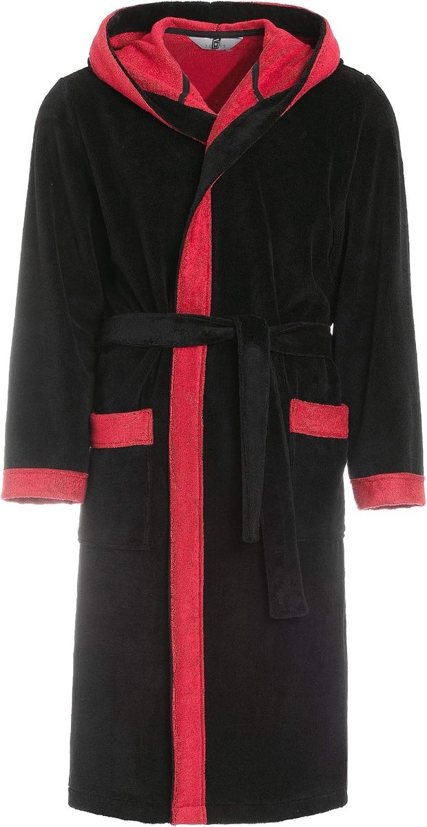 Herenbadjas met Kap - Bamboevezel - Sauna Gown - Ideaal voor ontspanning - SnelShoppen
