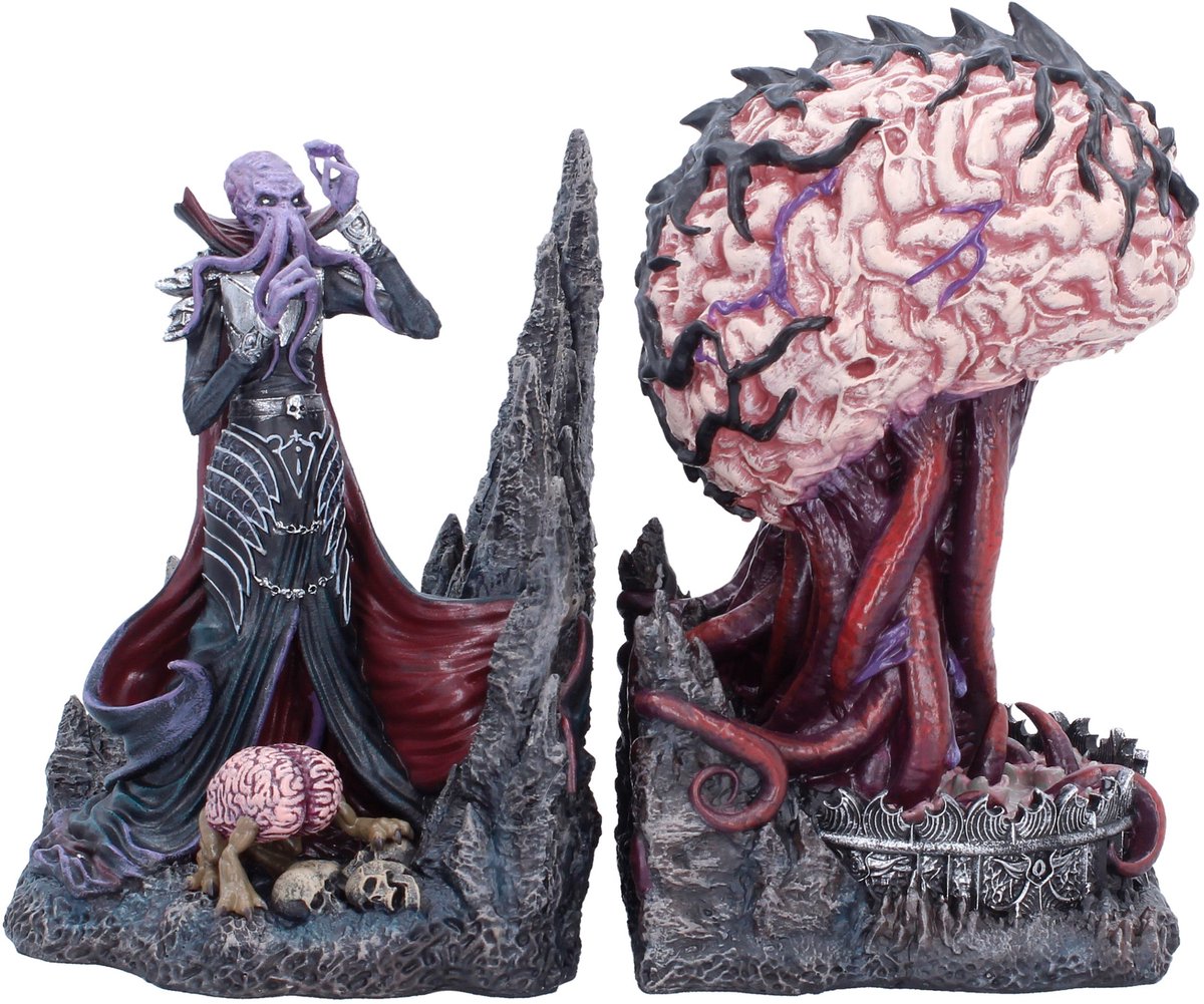 Dungeons & Dragons - Illithid - boekensteunen (Nemesis Now)