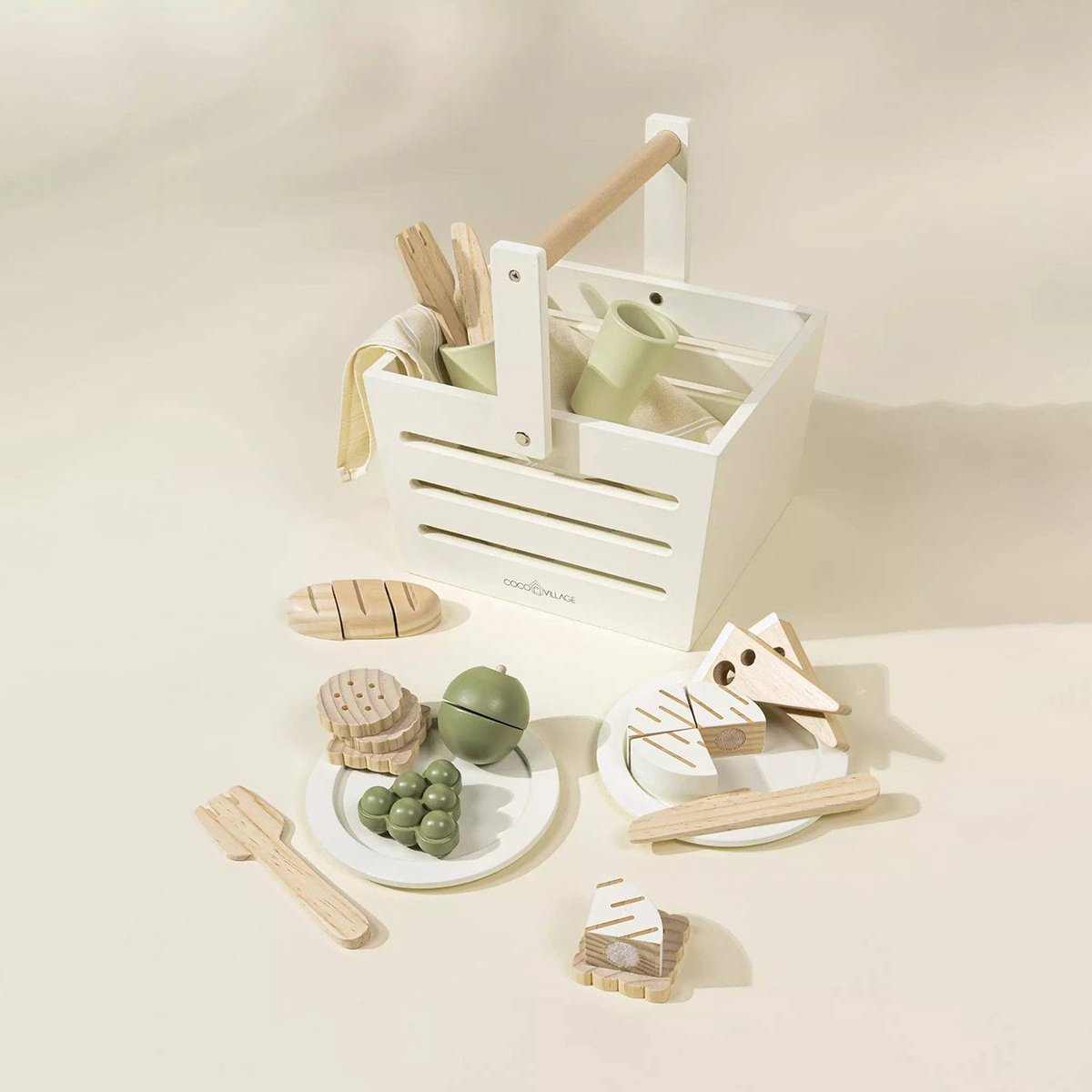 Houten Picnic - Speelset met accessoires