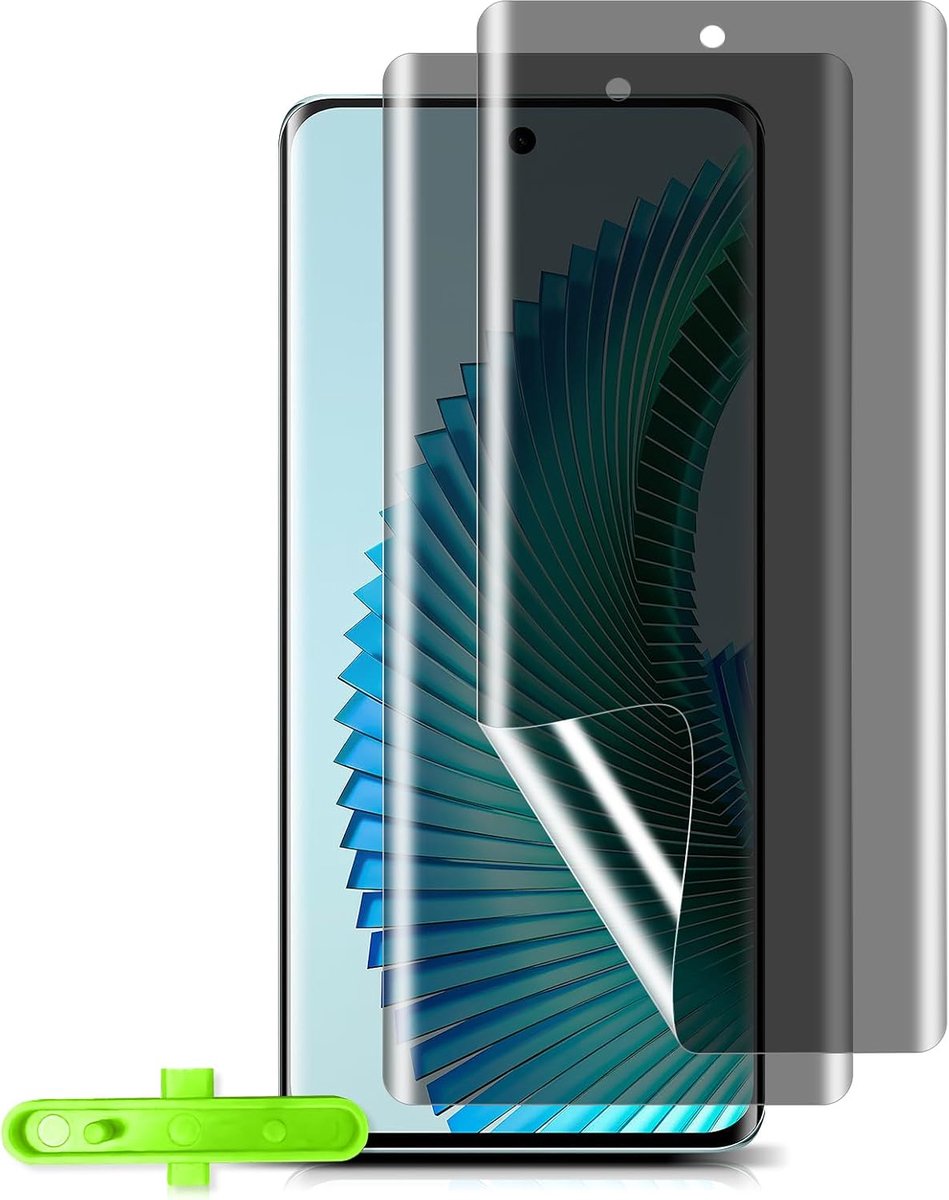 Privacy scherm protector voor Honor Magic6 Lite 5G - TPU - krasbestendig - beschermt privacy - ShopVlot