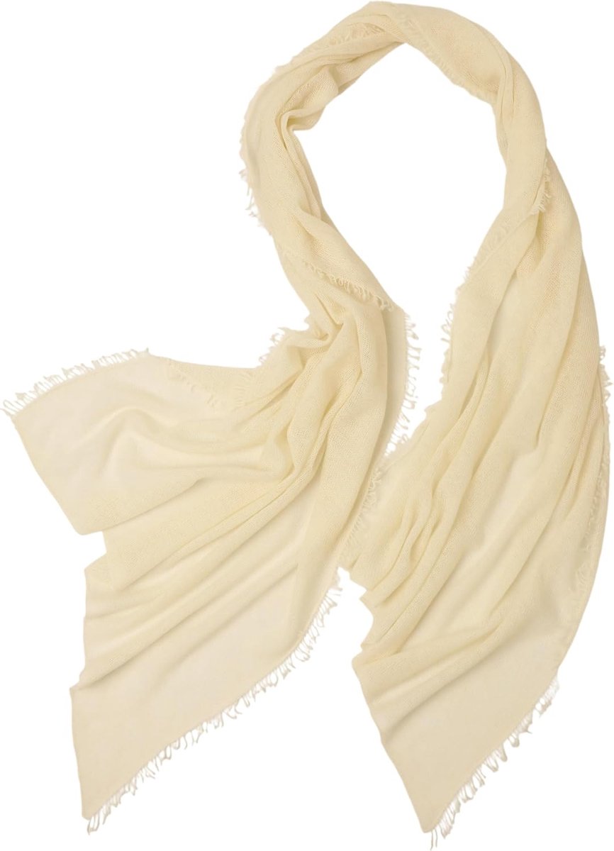 Sjaal dames - licht cashmere - diamantvorm - zacht en luchtig - ShopVlot