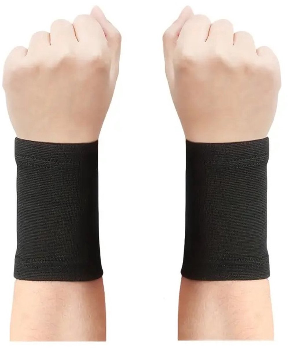Hoogwaardige Koel Armband / Zweetband / Polsband | Koelsjaal | Verkoelende Band | Koude Band | Cooling Wristband - Zwart