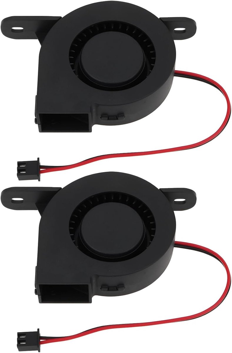 Cooling Fan 50x50x15mm - 12V 0.07A - 2-draads - voor luchtvochtiger - SnelShoppen