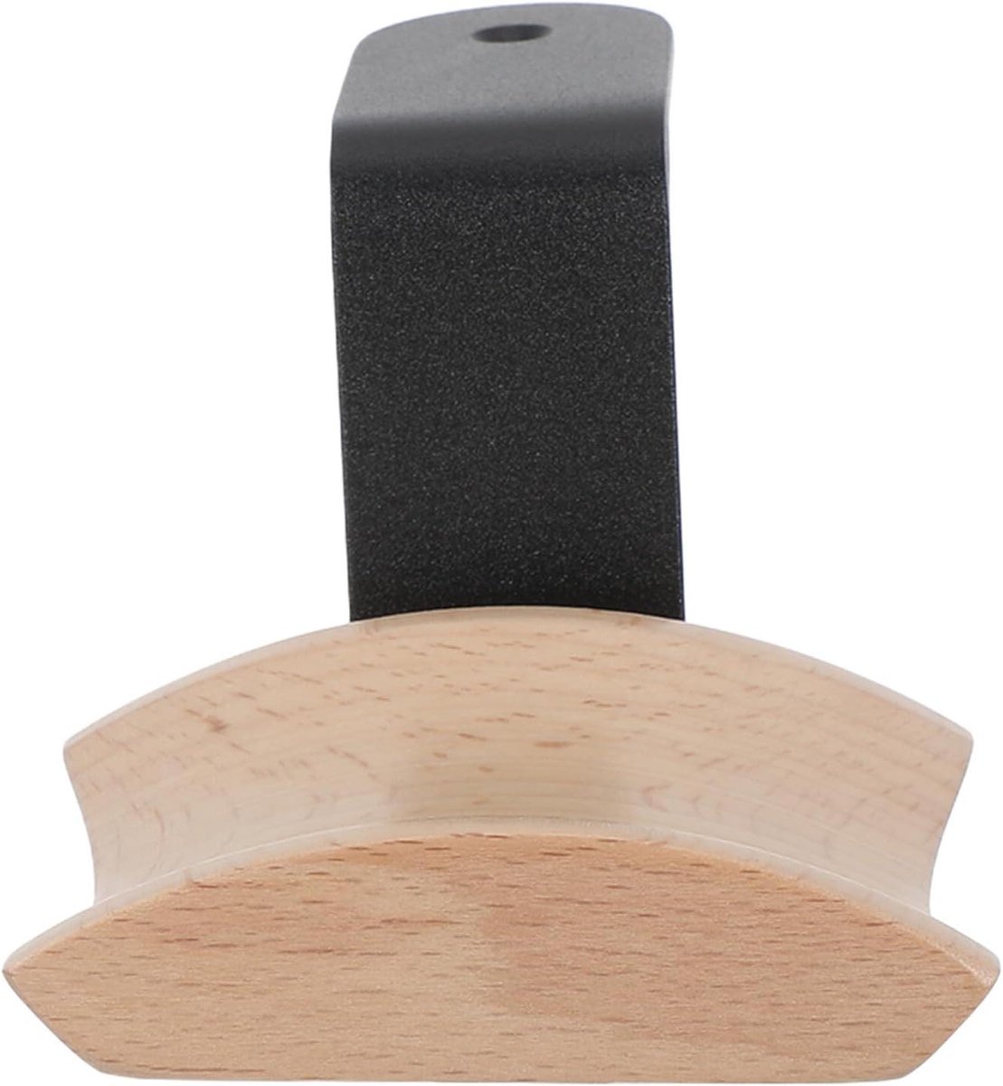 Hoofdtelefoonhouder Wandmontage - Headset Haak Koptelefoon Beugel - Bureau Organisatie - Massief Walnotenhout - 114 cm - Bruin