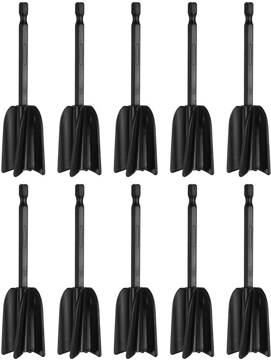 Hars Mixer Peddels - Roerstaafjes Epoxy - Materialen Mengen - Spiraalvormig Ontwerp - 10 stuks - Blauw — afbeelding 3
