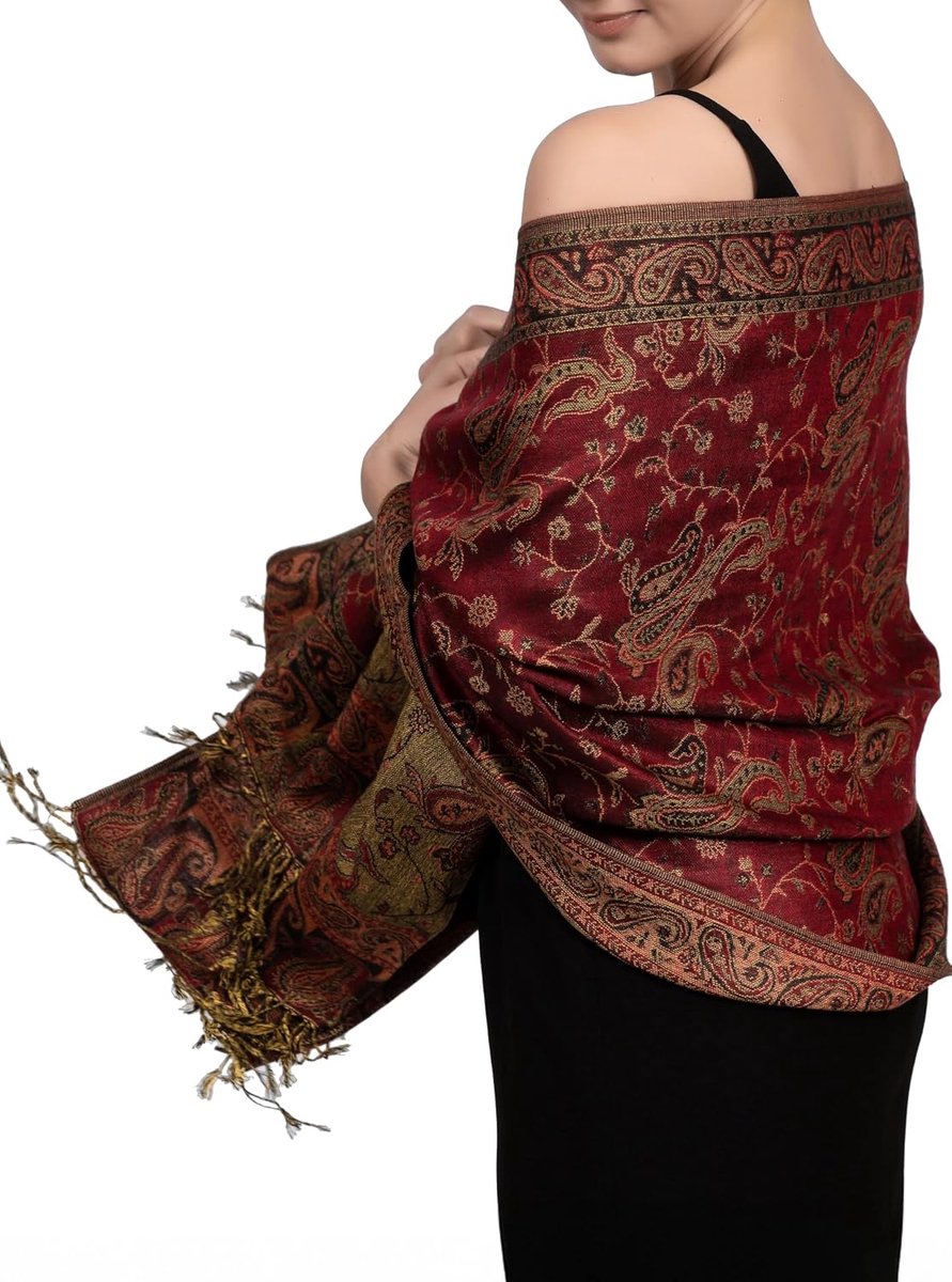 Pashminasjaal dames - 70 x 200 cm - zacht materiaal - voor elke gelegenheid - SnelShoppen