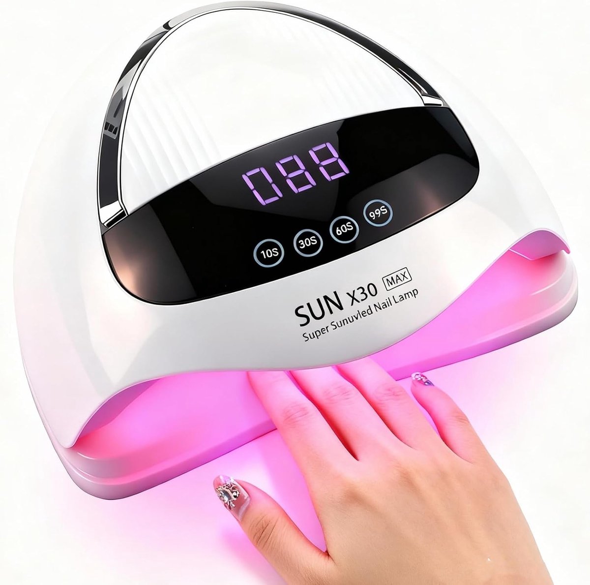 UV LED Nageldroger 500 W - 90 LEDs - Automatische Sensor - Snelle droging van gelnagellak - SnelShoppen