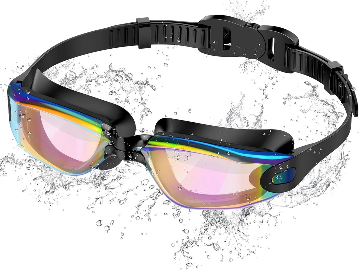 Zwembril volwassene en tiener - anti-fog HD lens - UV bescherming - veilig gebruik in zwembad of zee - SnelShoppen