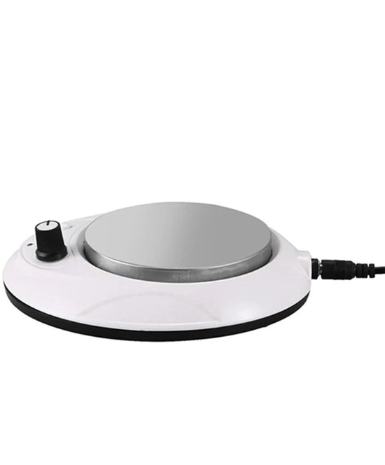 Verwarmende Magneetroerder - Laboratorium Roerder Verwarming - Vloeistoffen Mengen - Instelbare Temperatuur - 135x150x30 mm - Wit — afbeelding 5