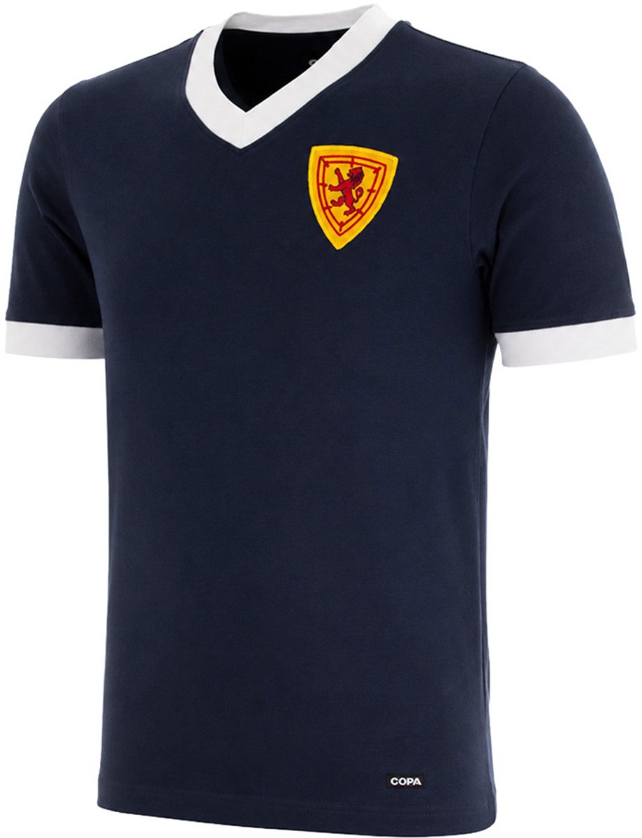 COPA Football - Schotland 1960's - Retro voetbalshirt - Heren - M - Blauw