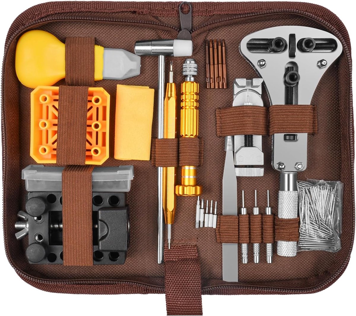 Horloge gereedschap set - Professionele spring bar tool set - Inclusief diverse accessoires - SnelShoppen