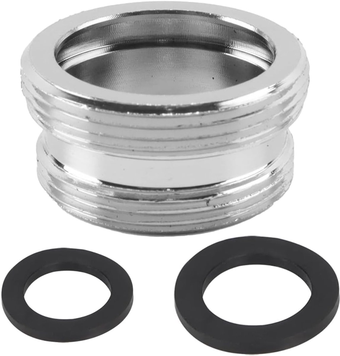 Kraanadapter 22mm Mannelijk naar 24mm Mannelijk - Koper - Professioneel ontwerp - Voor keuken en badkamer - SnelShoppen