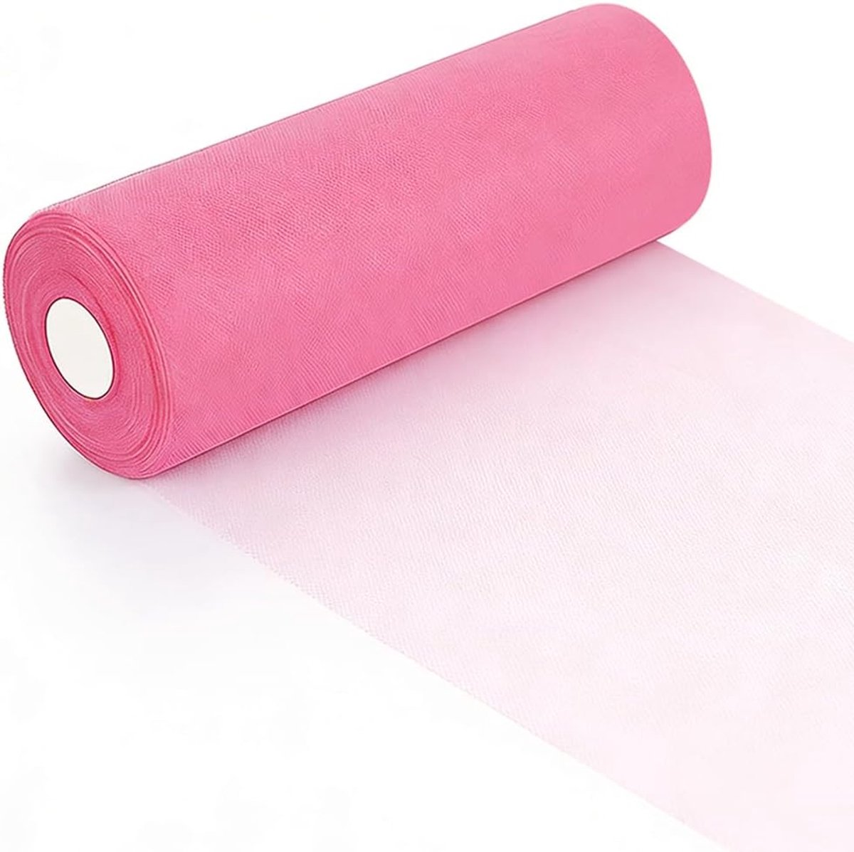 Stof Rol van Organza, 30 cm x 92 m, voor Bruiloft Decoratie, DIY Crafts, Boogjes en Feestdecoratie (Wit)
