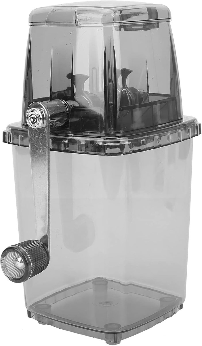 Boilie Ice Crusher, 1.2L Capaciteit, Ergonomische Handgreep, Geen Elektriciteit, Visaas Kunstaasbreker met Ijsblender voor Familie, Bar en Party