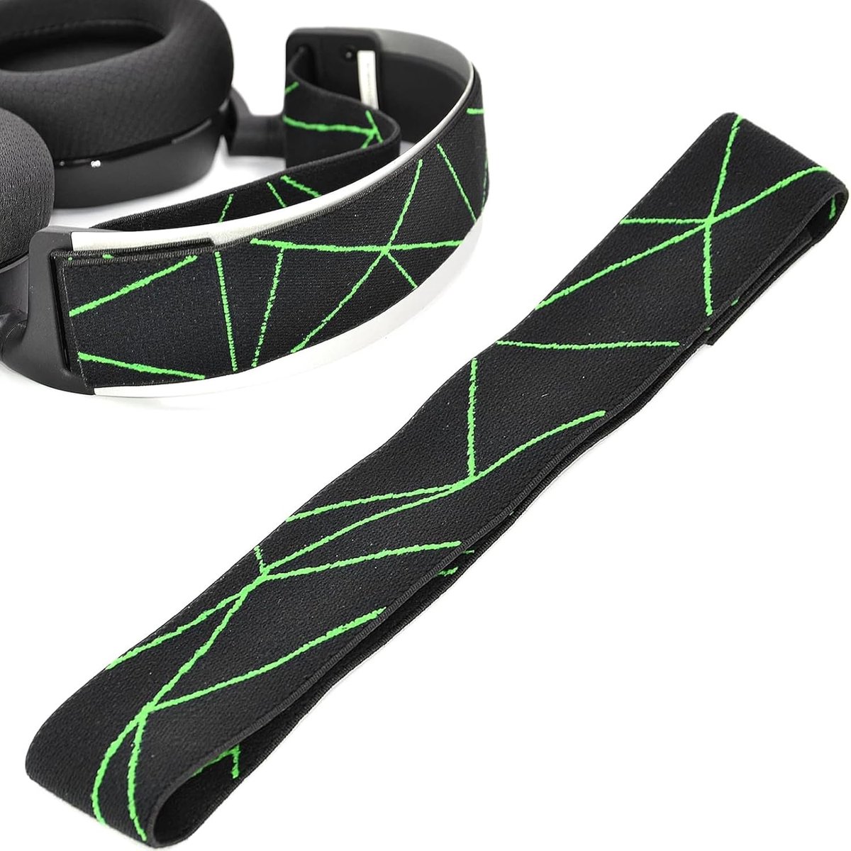 7 / 9X / Pro Hoofdband Vervanging - Stof, Groen - Compatibel met SteelSeries Arctis 7 / 9X / Pro Headsets