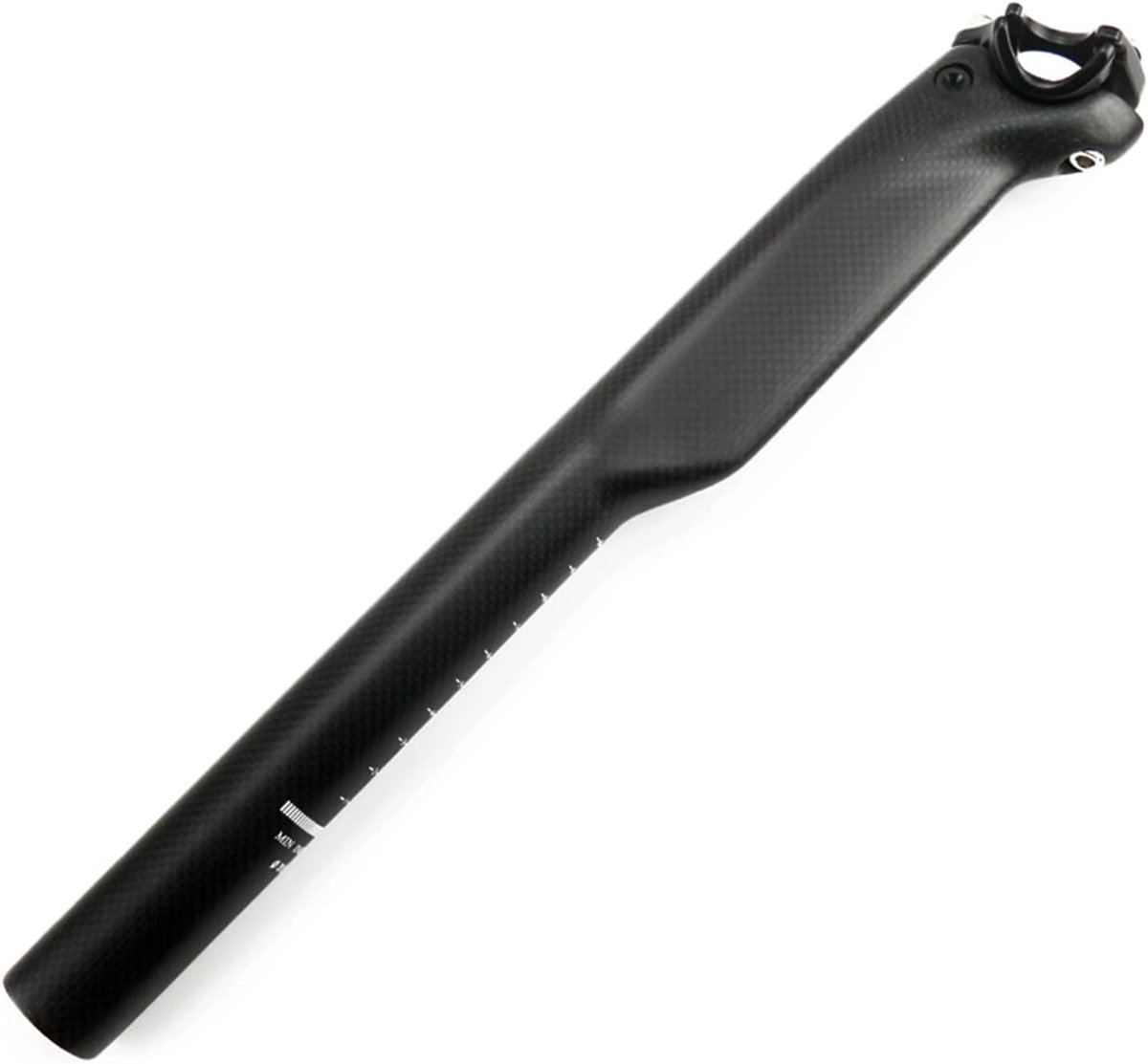 Pasca Carbon Zadelpen Fiets Zadelpen 27.2/30.8/31.6mm* 350/400mm 3 K Matte/Glossy Road/MTB Zadelpen