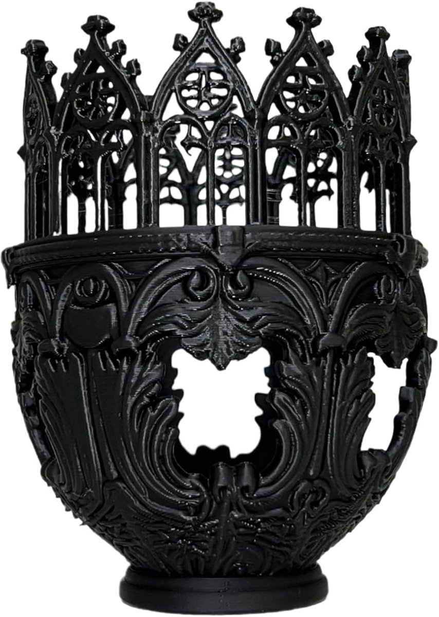 Kaarshouders voor zuilkaarsen Kathedraal design decor | Houder voor Kaarslicht voor eetkamer, schoorsteenmantel, boerderij, bruiloft of feest