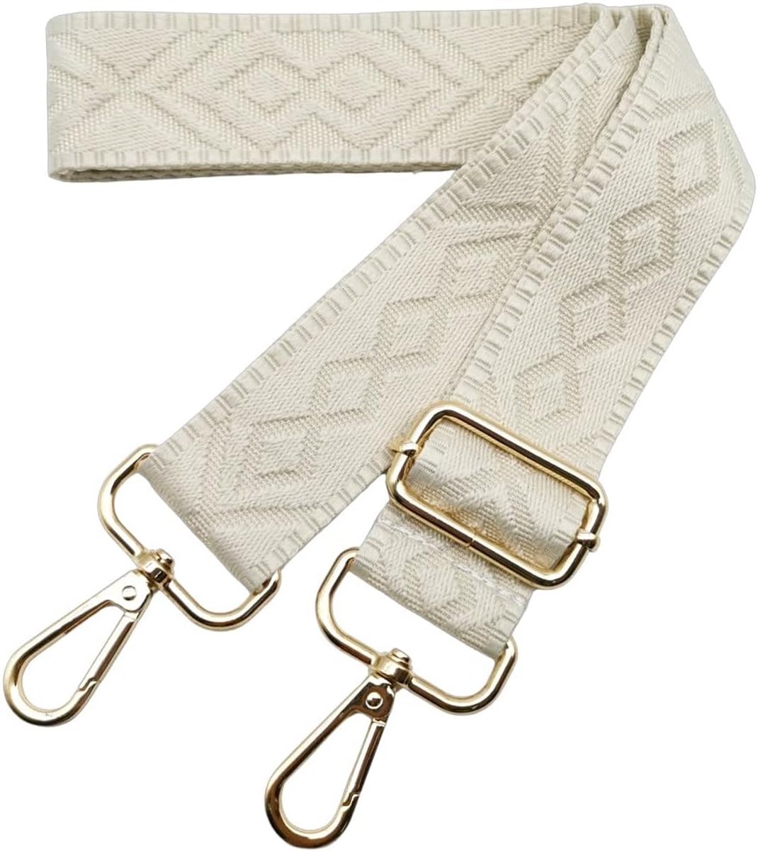 tasriem, breed, 3,8 cm, schouderriem voor tas, tasriemen om te wisselen, gouden karabijnhaak, schouderriem, schouderriem voor dames, handtassen, crossbody doe-het-zelf, beige, 10