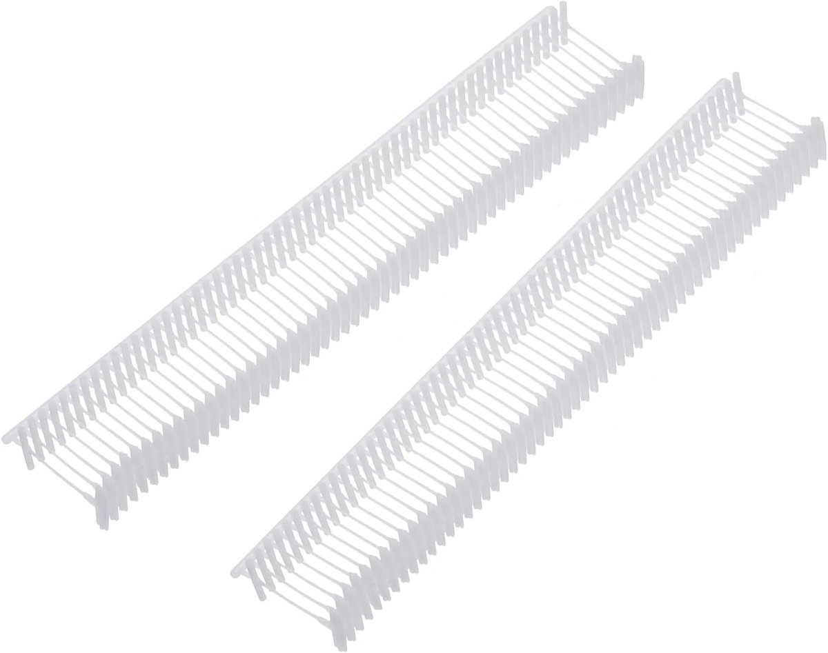 5000 stuks standaard tag-apparaat bevestigen, 1,5 cm witte kledinglabels, label, plastic navullingen, barnen voor kleding, detailhandel, alle prijsetiketten