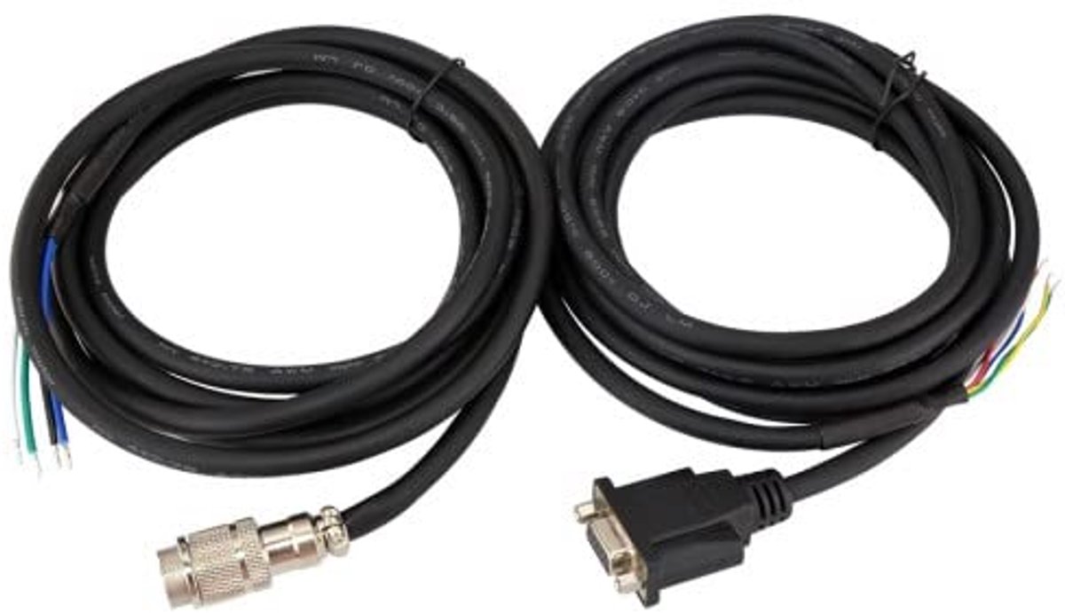 2,7 m AWG18 motor- en encoderverlengkabelset voor Nema 34 Closed Loop stappenmotor