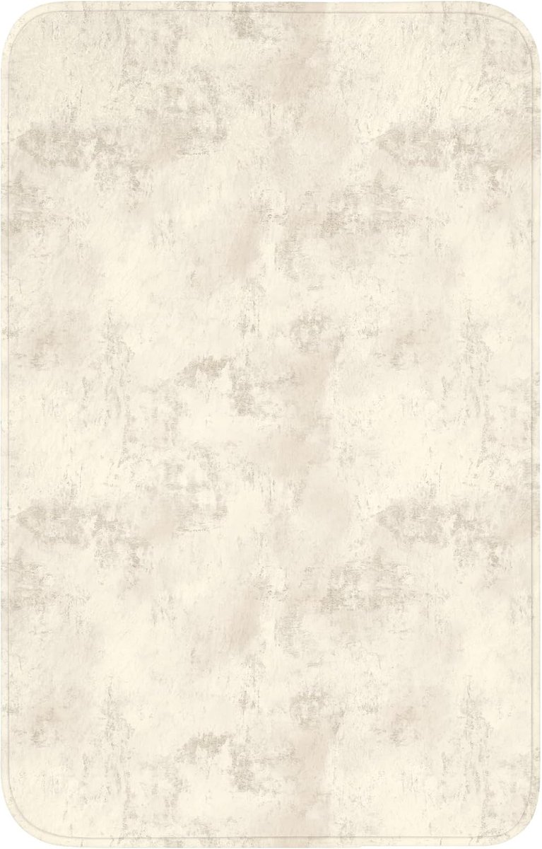 Badmat Rechthoekig 50x80 cm Badkamer Bath Mat Douchemat Antislip Wc Badkamermat Memory Foam Wasbaar Bathroom Toilet Mats Washable Patroon - Organisch - Beige
