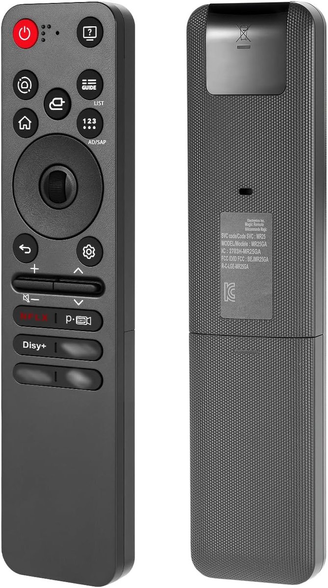 Infraroodafstandsbediening - vervanging voor LG Magic Remote - stabiele bediening - geschikt voor OLED en 4K - SnelShoppen