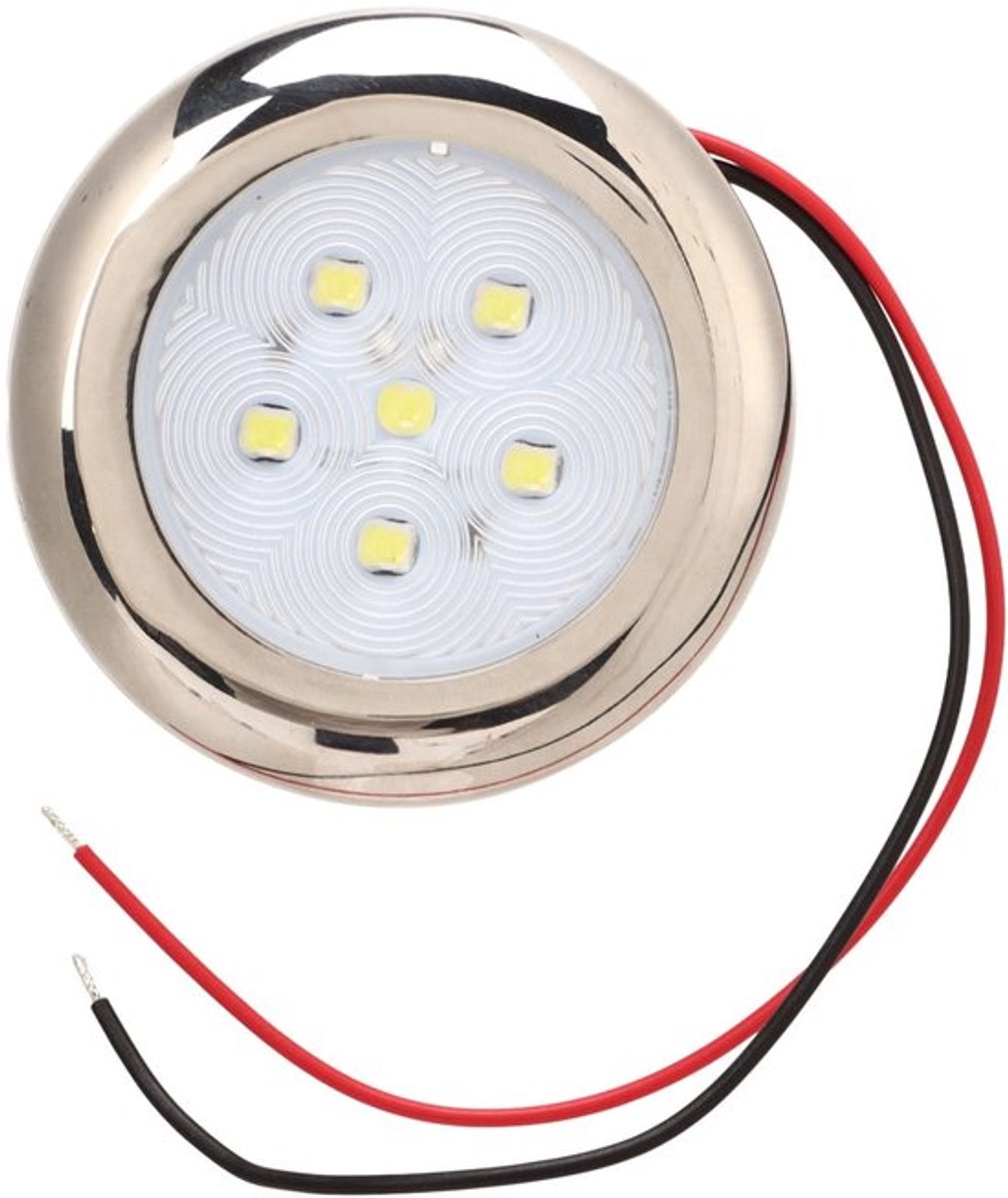 Bootcabineverlichting, 12V RV LED-plafondkoepelverlichting IP65 waterdicht wit verlichting voor boot, camper, caravan, vrachtwagen